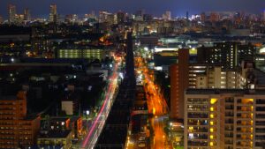琴似から札幌駅夜景　コツネイVideoFile　20250901　約1分