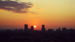 寒くなると日の出が楽しみになる